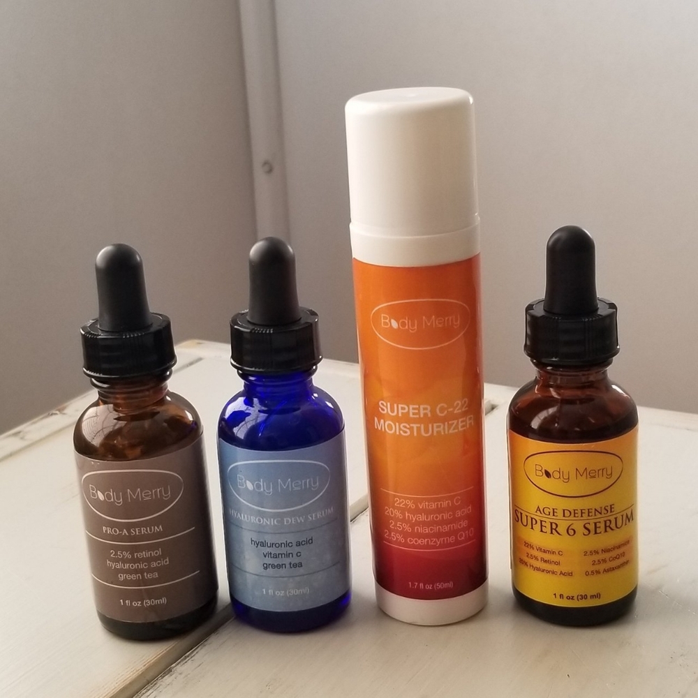 Body Merry Skincare Set - 4-pc